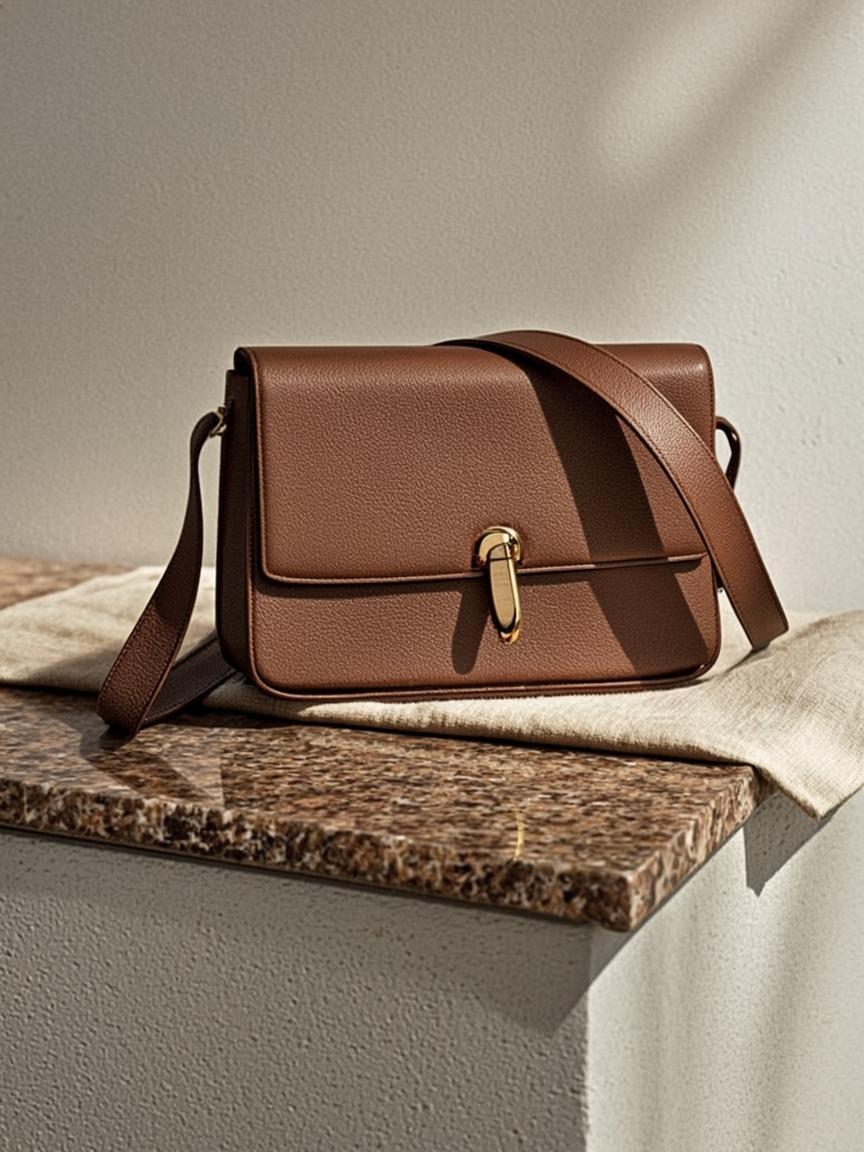 Alimatou — Sac emblématique de la Princesse, cuir pleine fleur